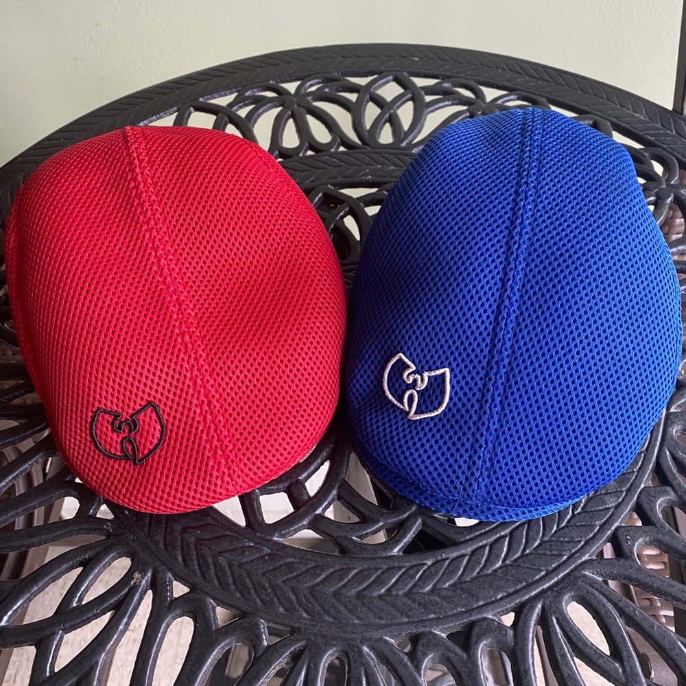 Wu-Tang Clan Newsboy/Cabbie hat. Set of 2
